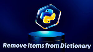 Remove Items from Dictionary