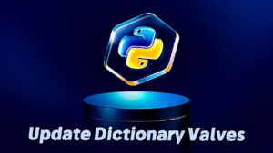 Update Dictionary Values